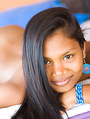 Topless India teen
