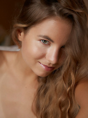 Tanned teen girl Altea B ero session