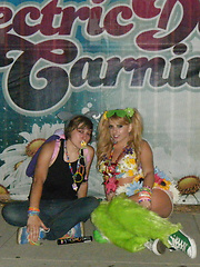 Lexi Belle collected these photos while partying in costume